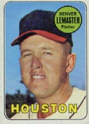 1969 Topps Baseball Cards      096      Denny Lemaster